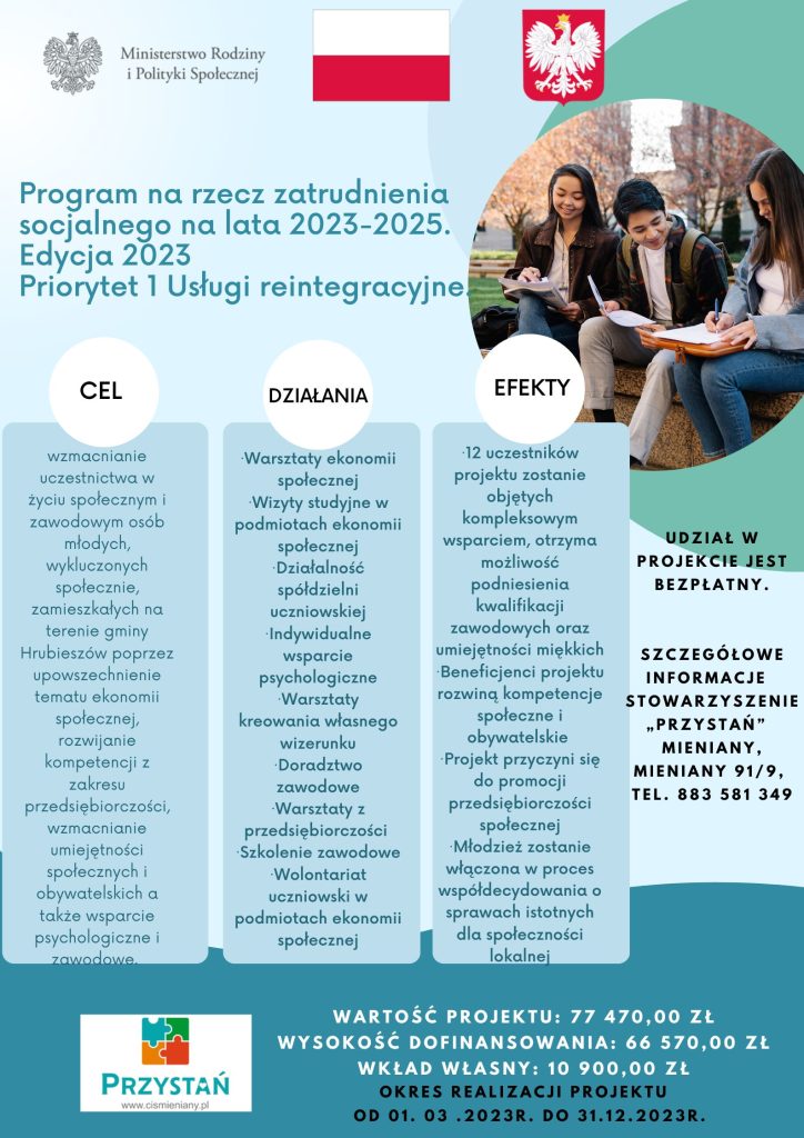 Program na rzecz zatrudnienia socjalnego